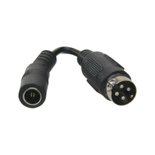 Adaptador de alimentación jack DC hembra a Mini DIN 4 pines macho de 105 mm para grabadores