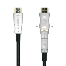 AOC HDMI V2.0 Cable (Active Optical Cable) Detachable Premium High Speed ​​/ HEC 4k@60hz 4:4:4 18gbps, A/md/a/m, Black, 20M