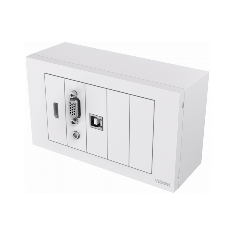 VISION TechConnect TC3 Wall-Mount Faceplate Package 