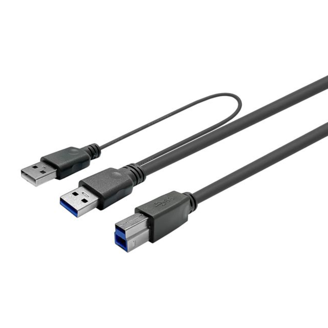Cable de Cobre USB 3.0 Activo | A macho - B macho | 10m