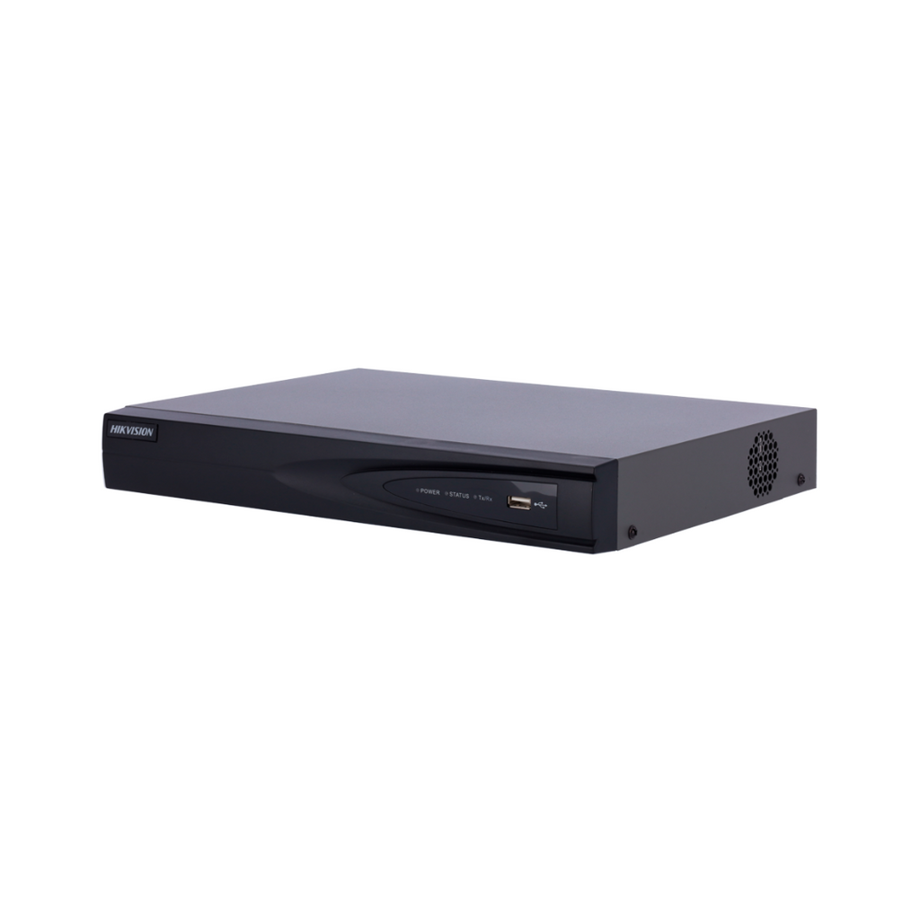 Hikvision PRO Series Recorder - 8 CH IP NVR PoE 75W up to 8Mpx 