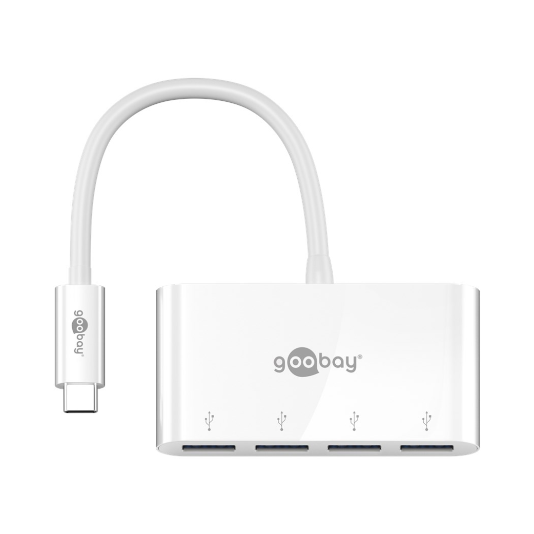 Hub Usb C a 4 Puertos 3.0 Hembra 3.1 Tipo