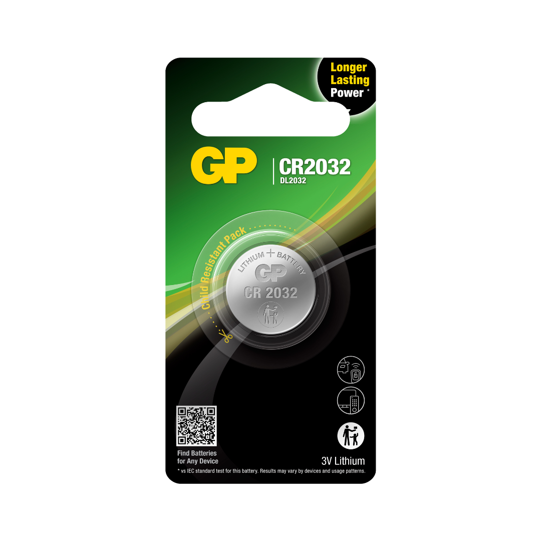 CR2032, LITIO 20x3,2 - 1 unidad