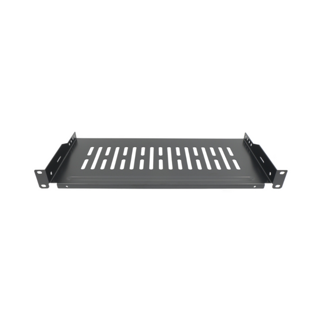 Bandeja de Rack Fija 19" con Fijación Frontal de 200mm