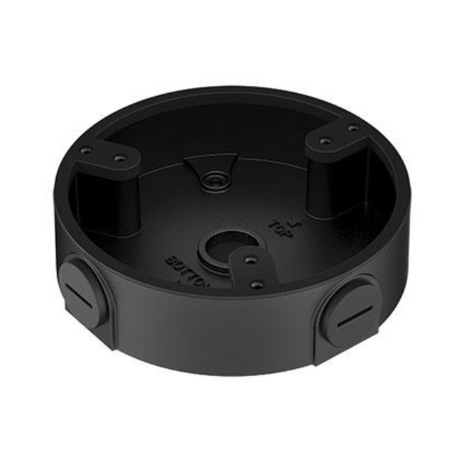 Caixa de derivação à prova de água para HDW8, HDBW6, SD22, preta