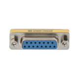 Adaptador Serie D-sub de 15 Pines Hembra - Metálico