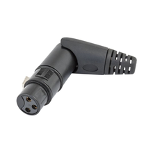Conector Canon-XLR H aéreo 3 pin articulado