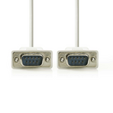 Cable Serie   DSUB de 9 Pines Macho DSUB de 9 Pines Macgi