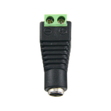 Conector DC Macho con Salida +/- de 2 Terminales.