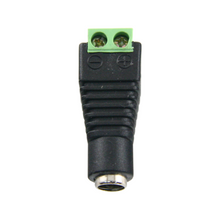 DC Male Connector with 2 Terminal +/- Output.
