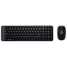 Teclado ISO ES + Rato Óptico Sem Fios Logitech MK220