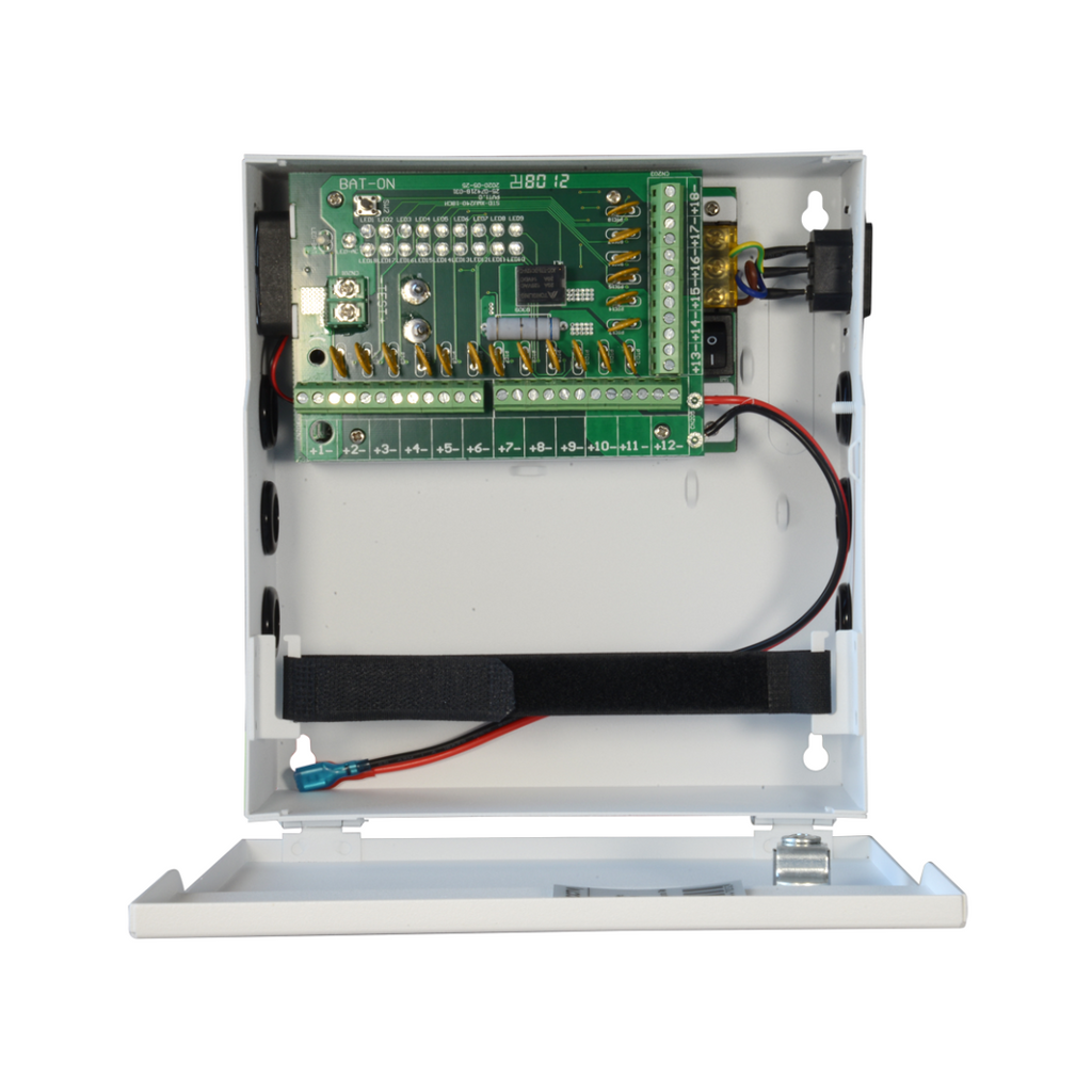 CAJA UPS ALIMENTACION 12V 250W 18 SALIDAS