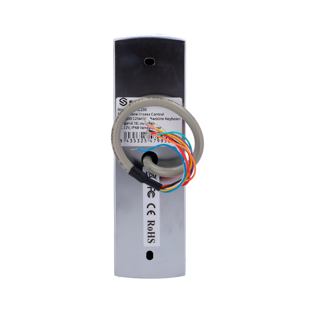 Teclado de control de acceso Safire SF-AC106, vista lateral