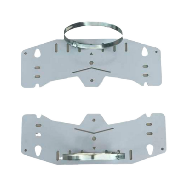 Soporte de poste y pared Rango diámetro 90-100