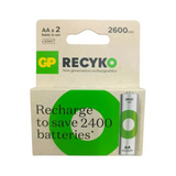 Pilas NiMH AA/LR6 1.2 V 2600 mAh ReCyKo - 4 Unidades