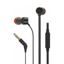 Auriculares de botón manos libres JBL, negros