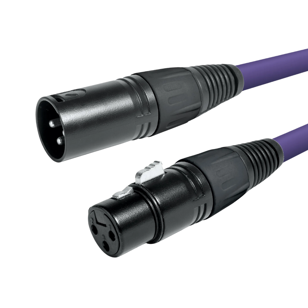 CABLE DMX XLR 3P M - XLR 3P H, 5m