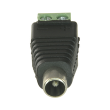 DC Male Connector with 2 Terminal +/- Output.