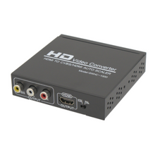 Conversor HDMI para AV composto com retorno HDMI 1080p 60Hz