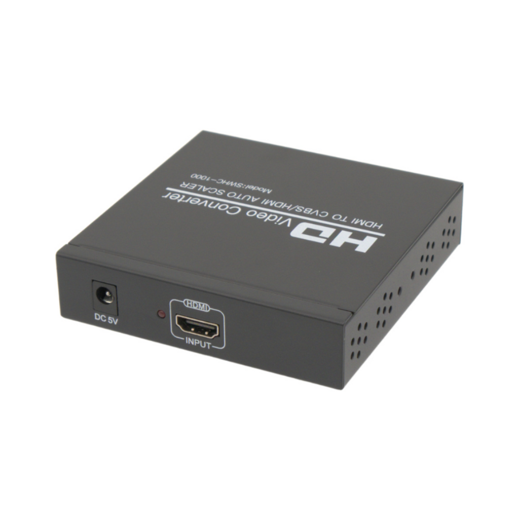 Conversor HDMI para AV composto com retorno HDMI 1080p 60Hz