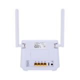 Router 4G Cat 6 Conexión RJ45 10/100/1000 o WiFi 802.11 b/g/n/ac Hasta 64 conexiones WiFi simultáneas (32+32) Batería 7.4V 2000