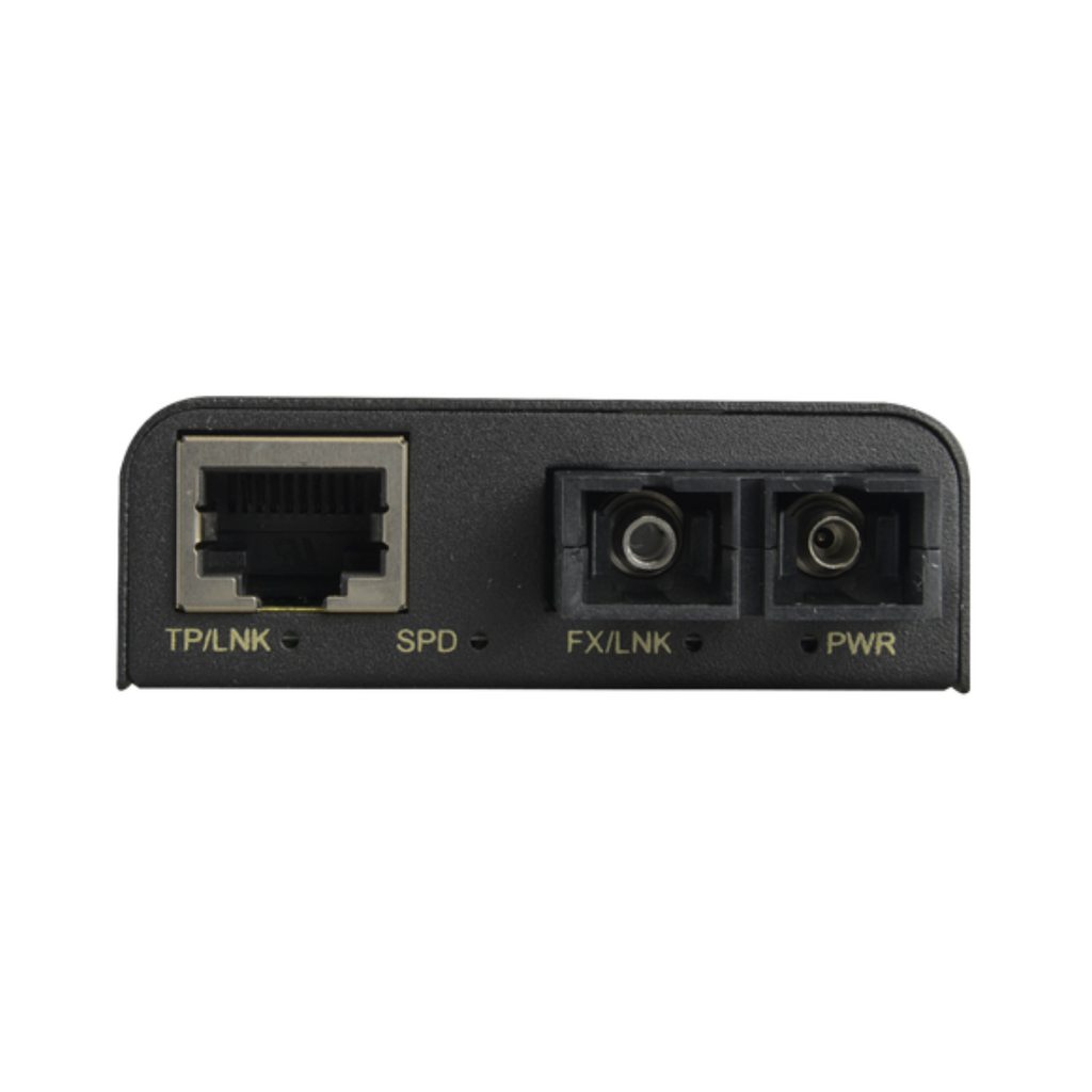 Media converter - Ethernet RJ45 - Multimode fiber - SC duplex connector - TRx 850 nm - Gigabit - Maximum 550 m 
