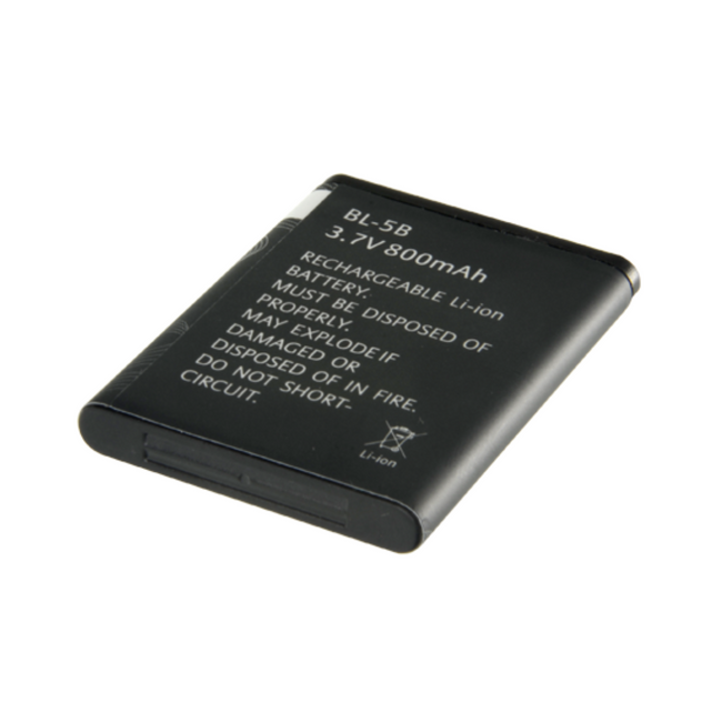 Backup battery - Lithium - Rechargeable - 3.7 V - 900 mAh - Compatible with alarm panels 