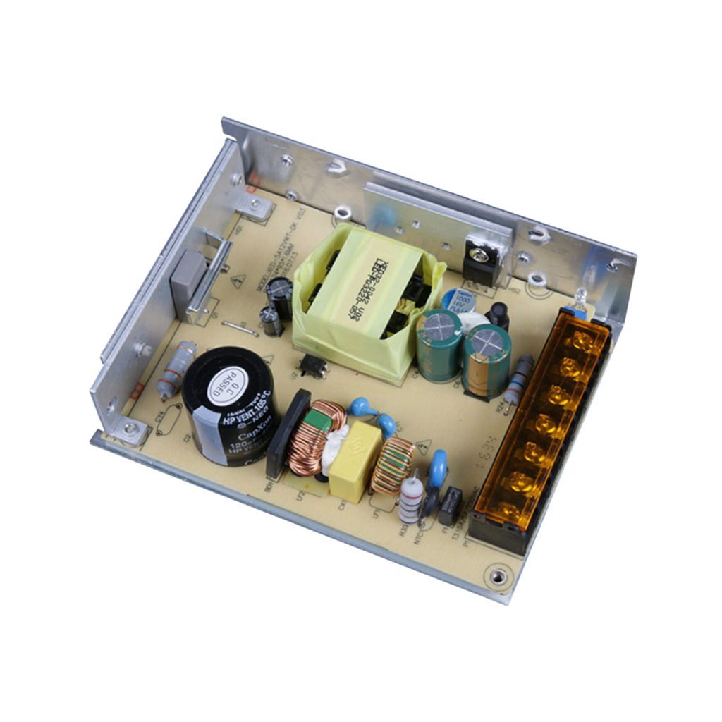 Switching power supply - AC input 100-240V - DC output 12V/5A (60W) - Adjustable output 11-15V - Protected against overvoltage and current spikes 