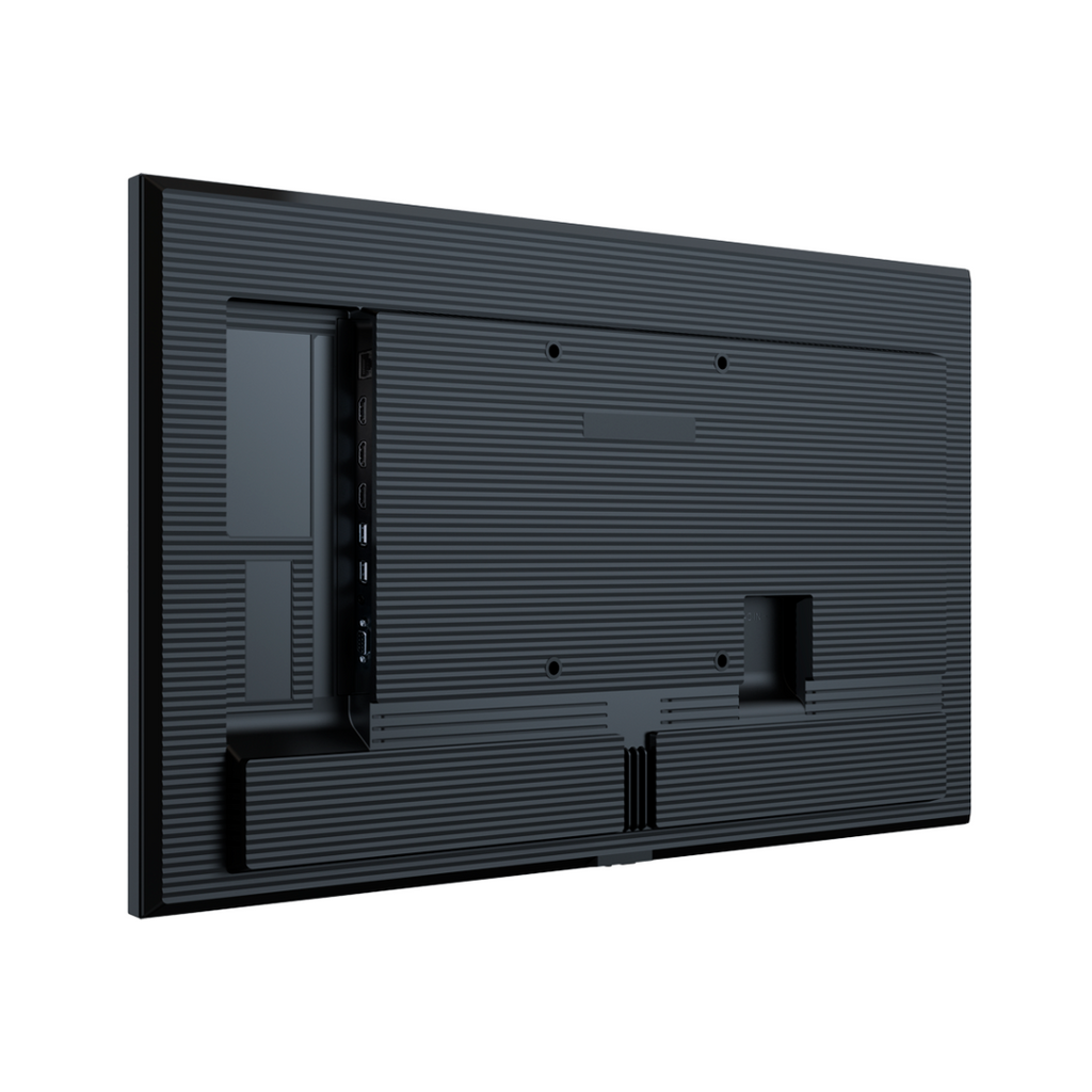 Monitor de cartelería digital Safire SF-32DS60 32", vista trasera y conexiones