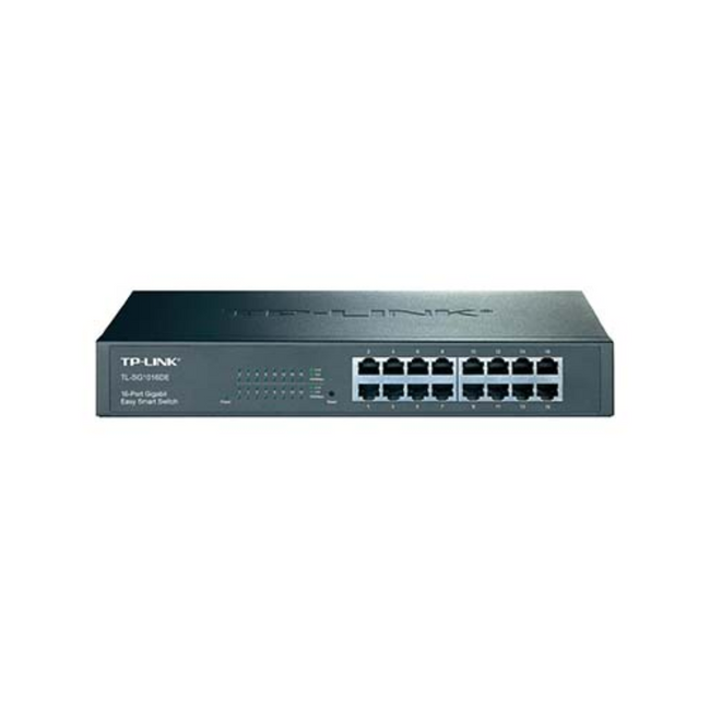 Switch Gigabit Inteligente TP-Link TL-SG1016DE de 16 Puertos