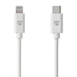 Cable USB 2.0 | Lightning de Apple 8-pin | USB-C  Macho | 2M