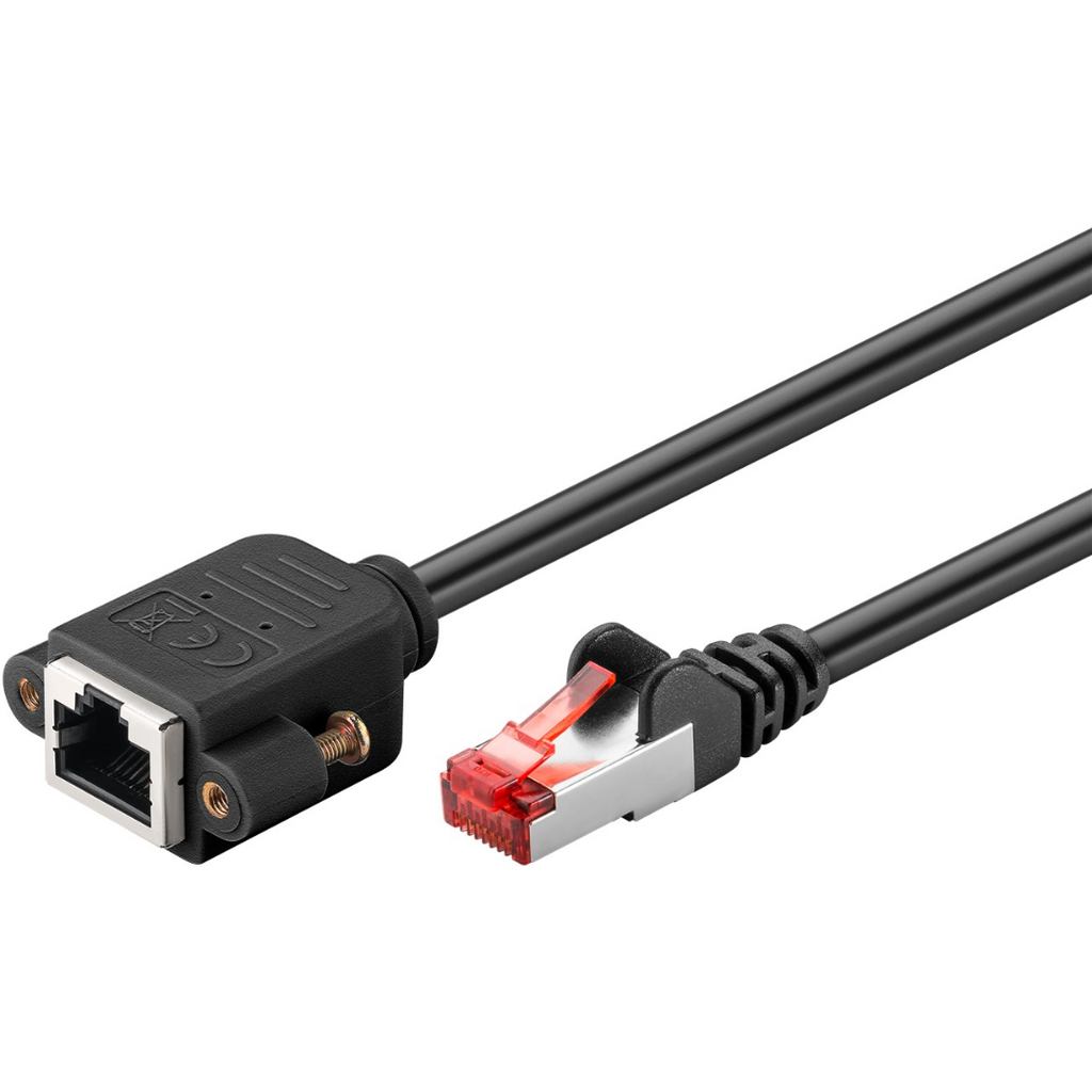 CAT 6 Extension Cable, S/FTP (PiMF) - Black