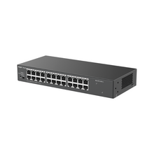 Reyee Switch Sobremesa Carcasa Metal - Enrackable - 24 puertos RJ45