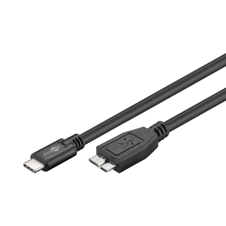 Cabo Micro USB 3.0 Superspeed C de 0,60 m