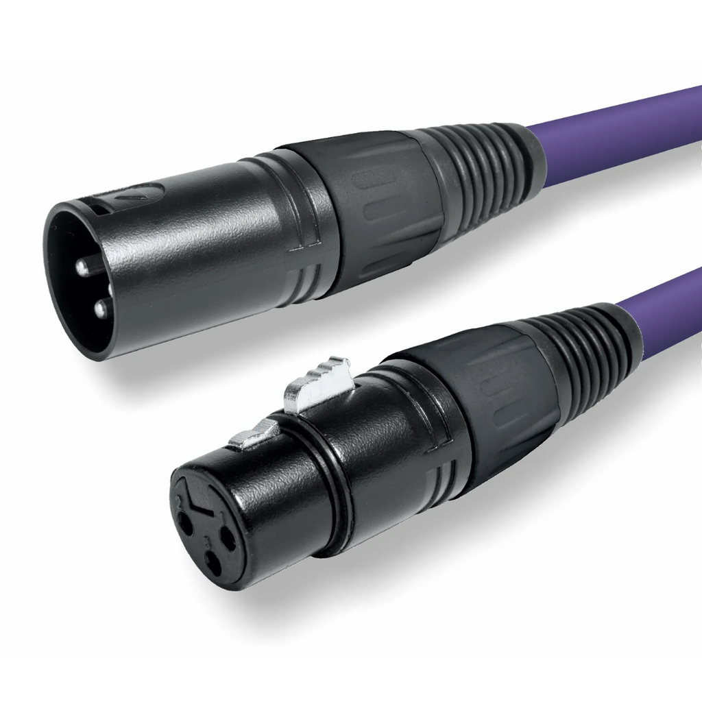 Cabo DMX digital XLR macho de 3 pinos / XLR macho de 3 pinos, 1,5 m