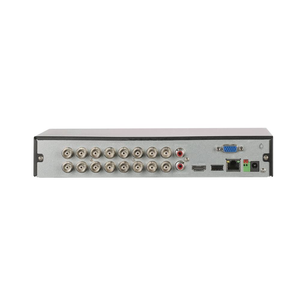 Grabador XVR 5 en 1 Dahua de 16 Canales 5MP (WizSense AI)