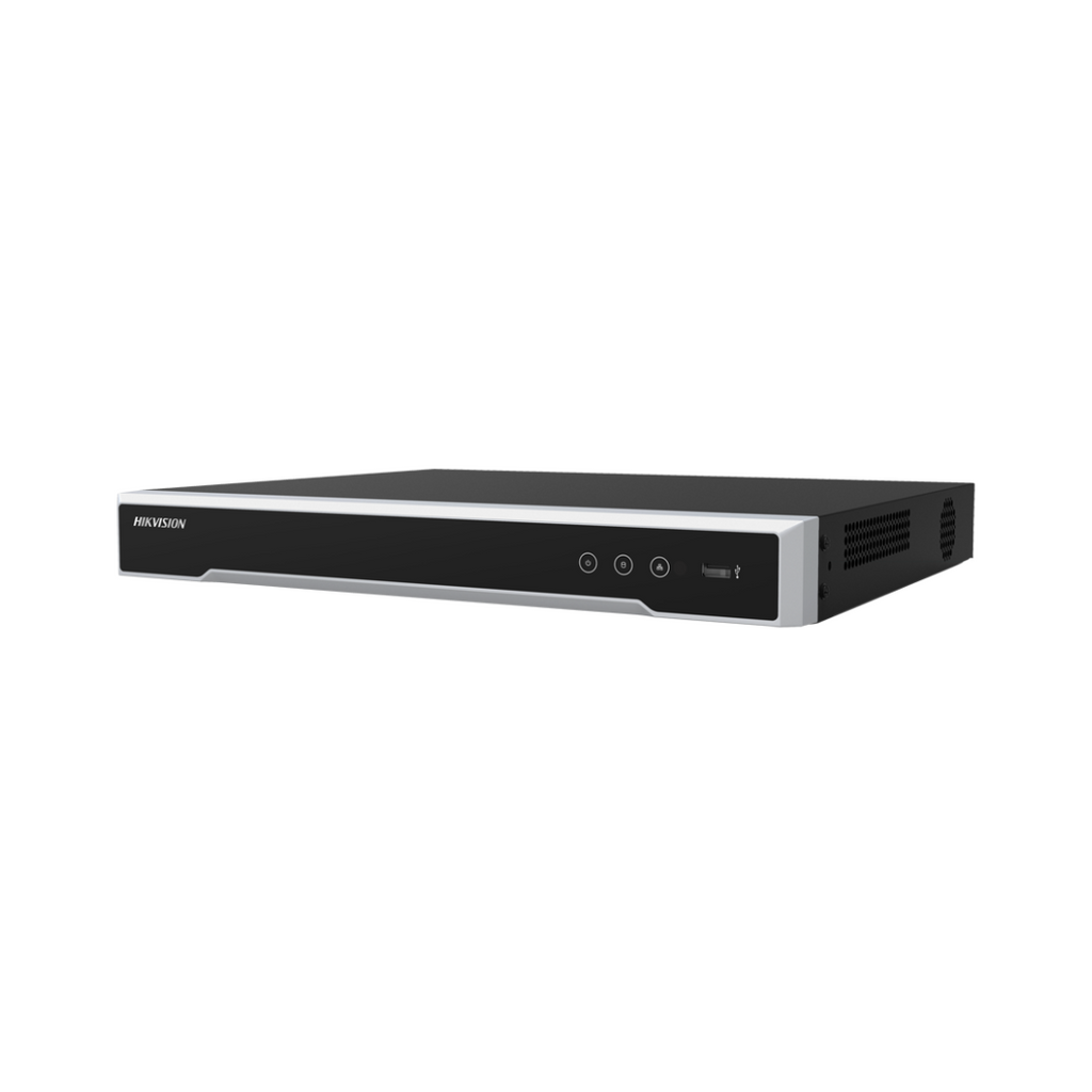 Hikvision - NVR IP PoE de 8 canais, 80 W - Até 8 MP, 1 canal - Detecção de movimento 2.0 