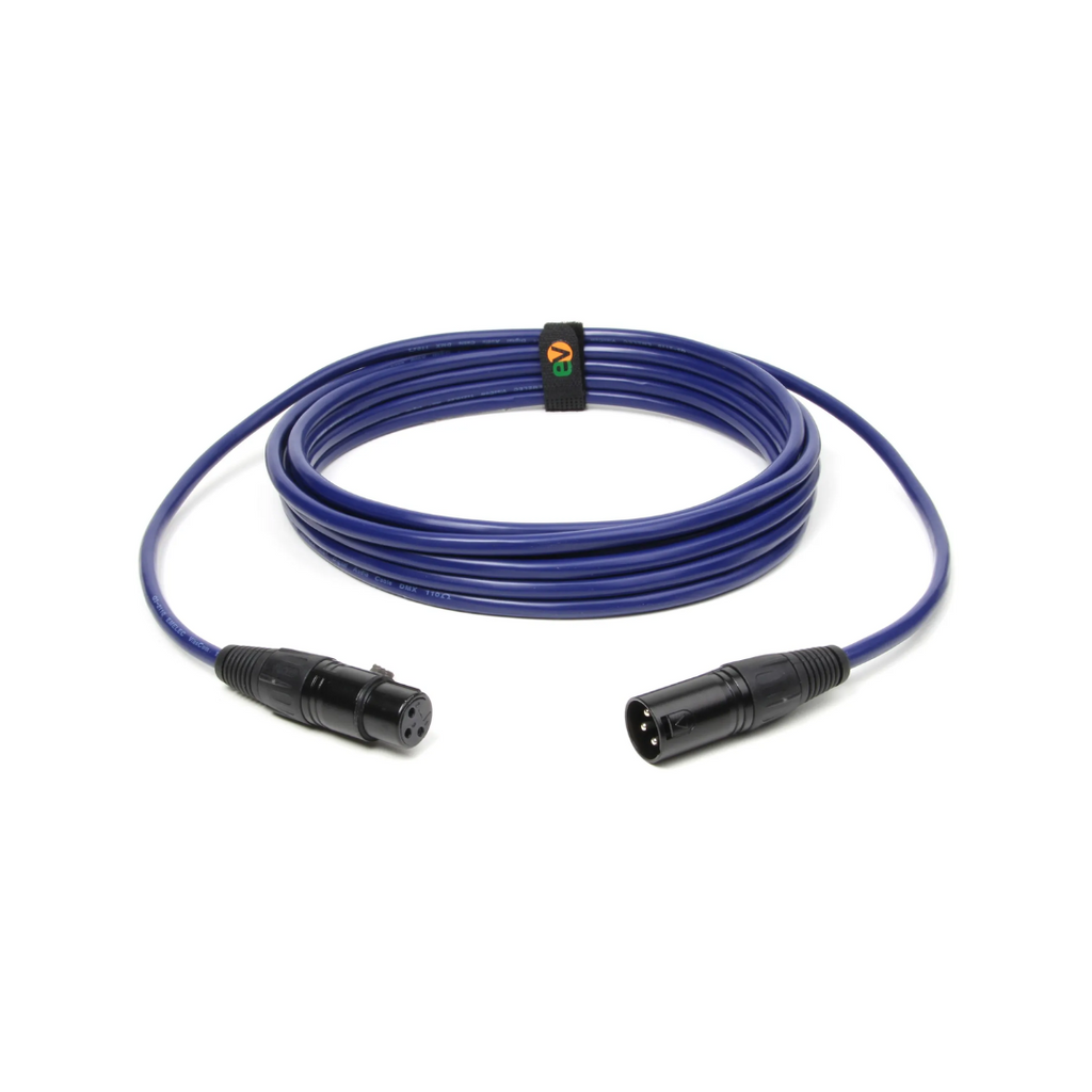 Cabo DMX digital XLR macho de 3 pinos / XLR macho de 3 pinos, 1,5 m