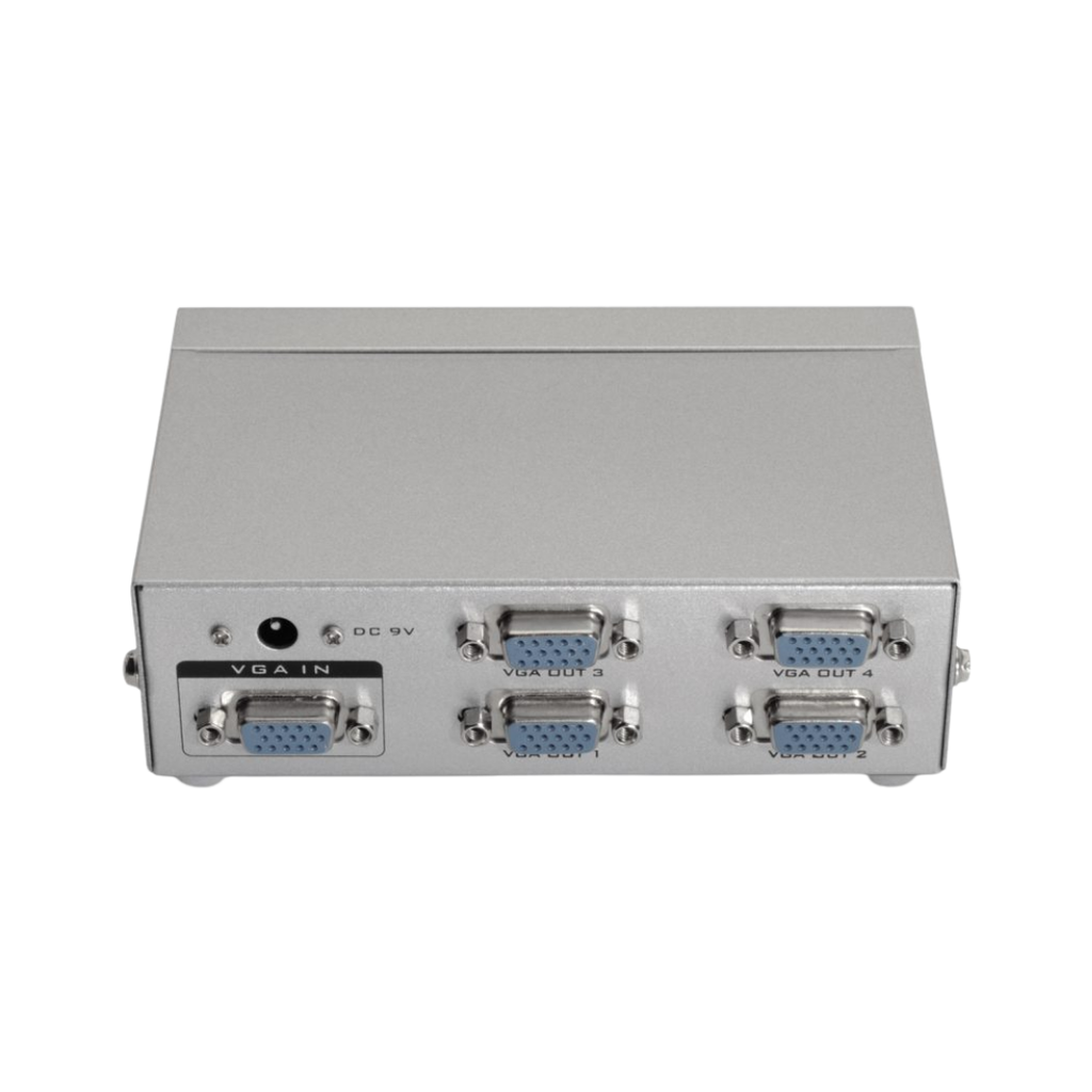 Divisor VGA de 4 portas 150MHz (4x VGA fêmea x 1 macho)
