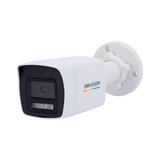 Cámara Bullet IP Hikvision 4 MP | Lente 2.8 mm | microSD IR 30 m | WDR 120 dB | Micrófono integrado PoE | H.265+| IP67 | Detección de movimiento 2.0