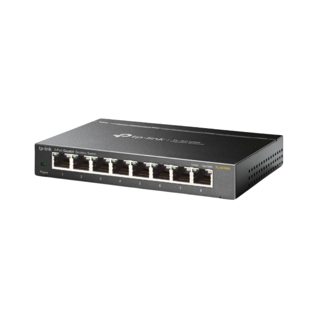 Switch TP-Link TL-SG108S 8 Puertos/ RJ-45 10/100/1000 IGMP