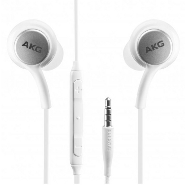 Samsung AKG Hands-Free Headset, White
