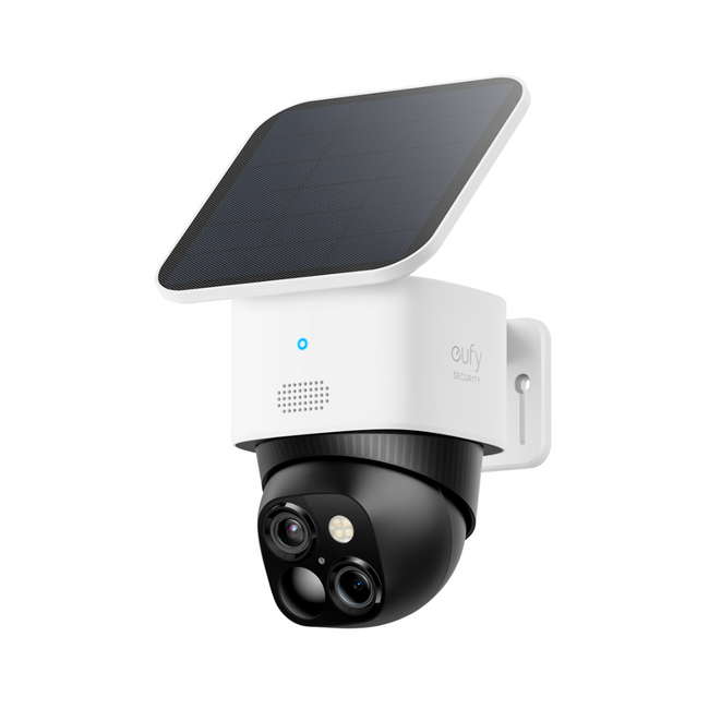 Anker 3K WiFi Camera with Human and Vehicle Detection, Integrated Solar Panel, 8GB, IP67 
