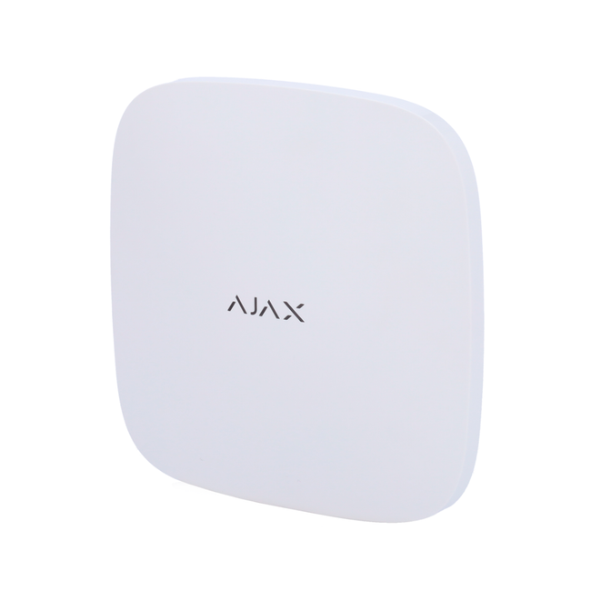 Ajax Hub 2 (2G) White Alarm Center | Wireless Control Panel | Photo Verification | Ethernet + Dual SIM | Jeweller & Wings