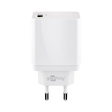 Cargador rápido USB QC 3.0 (18 W) blanco