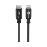 Cable Lightning A Usb C - De Carga Y Sincronización Negro 2