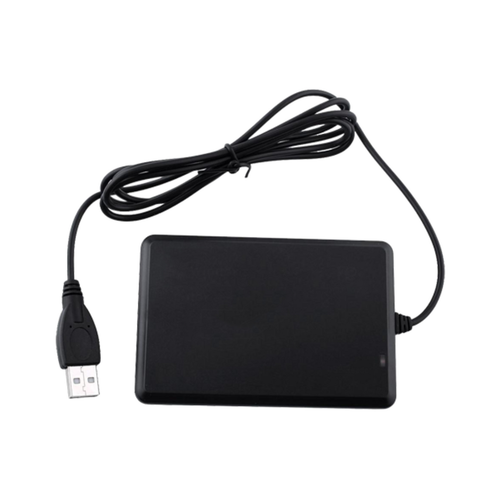 USB card reader - Mifare 13.56MHz cards - USB communication - Keyboard simulation - Plug &amp; Play - Compatible with software