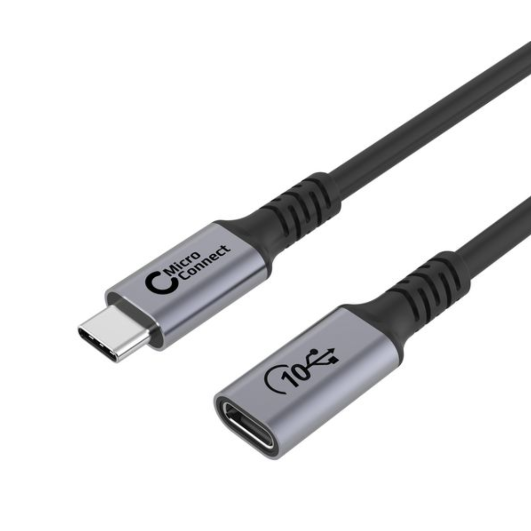 USB-C extension cable 2m, 100W, 10Gbps, USB 3.2 Gen 2x2