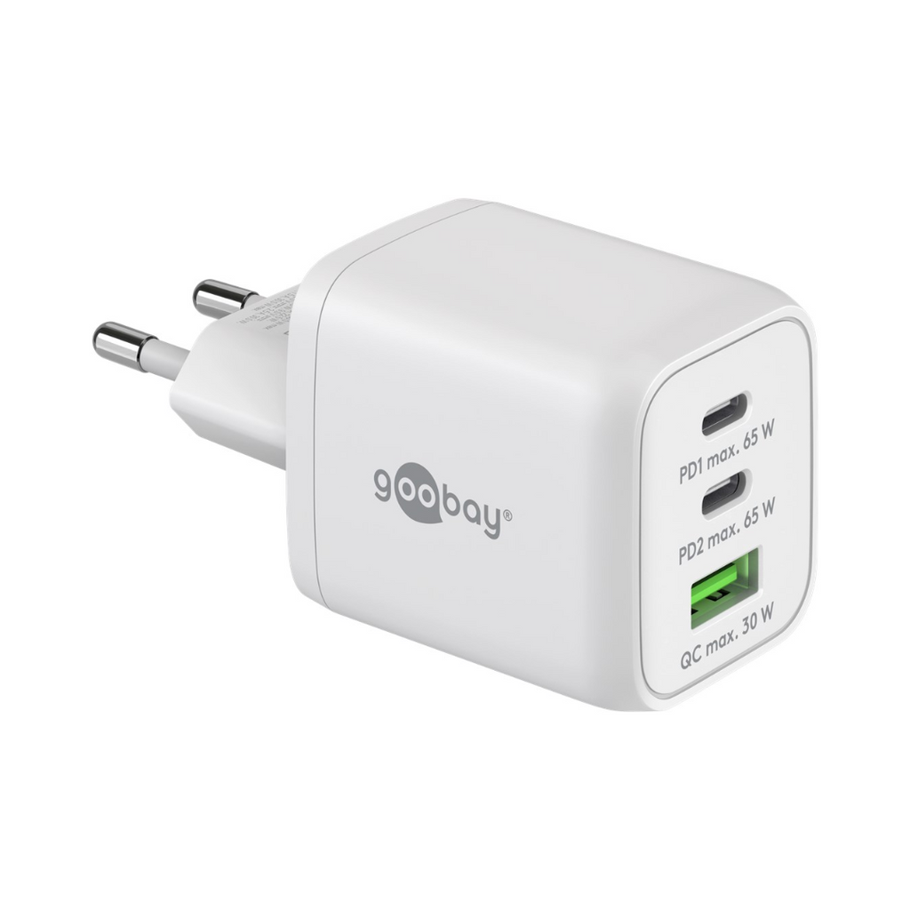 USB-C™ PD GaN Multiport Nano Fast Charger (65W)