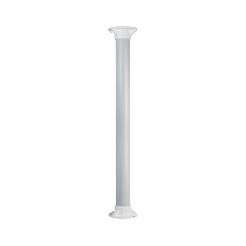 Altura 100 cm | Apto para uso en interior | Color blanco | Fabricado en plástico